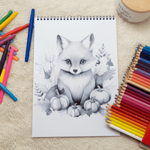 coloriage automne