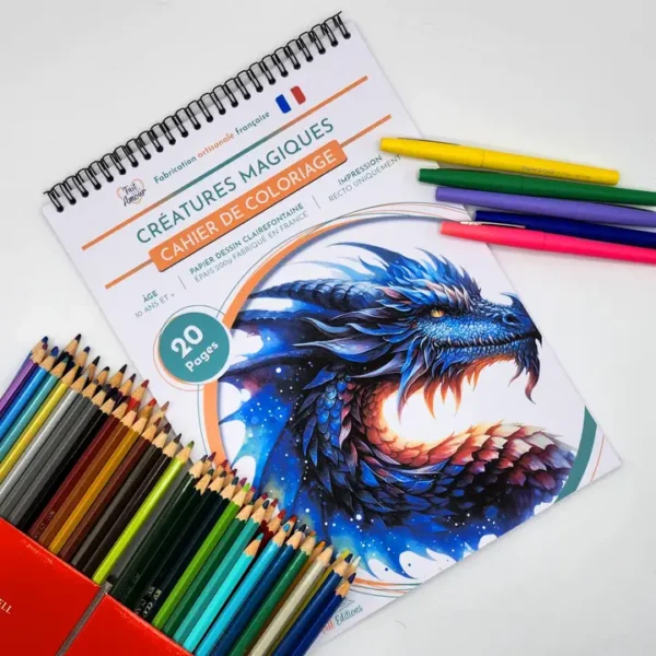 créatures magiques coloriage