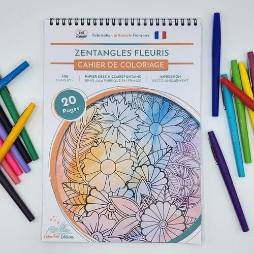 18-Zentangles Fleuris