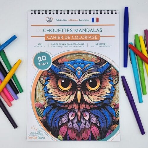 22-Chouettes Mandalas