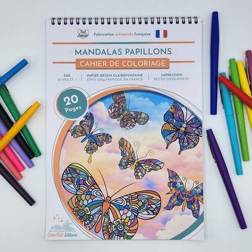 27-Papillons Mandalas