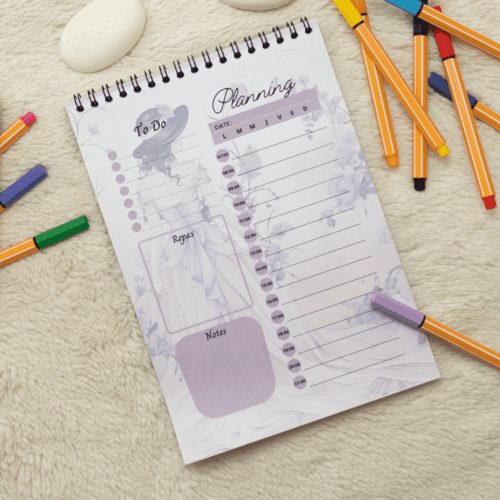 Planner Purple Cameo