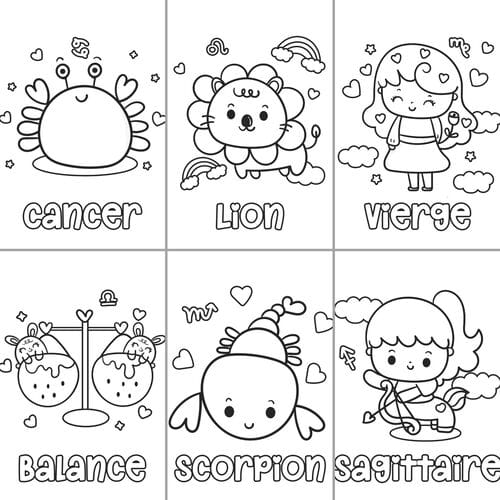 mes premiers zodiaques