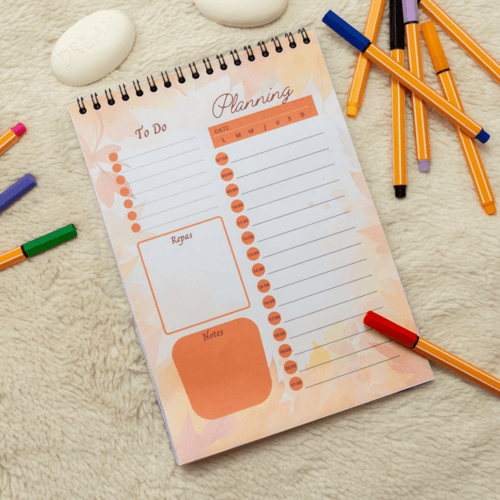 Planner Fall Leaves