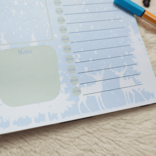 Planner Winter Forest