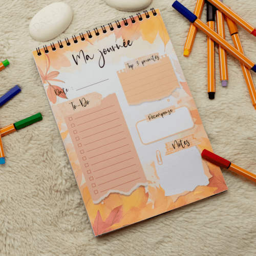 Planner Feuilles d'Automne