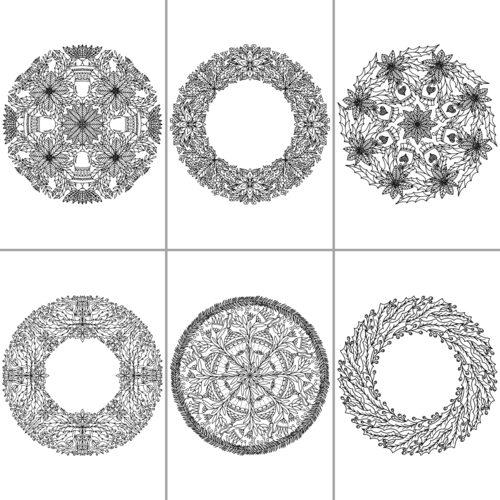 Mandalas de Noël