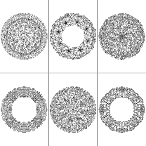 Mandalas de Noël