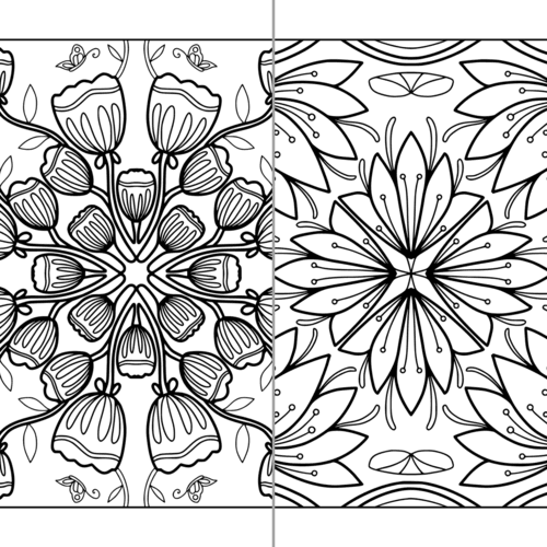 Fleurs Géométriques