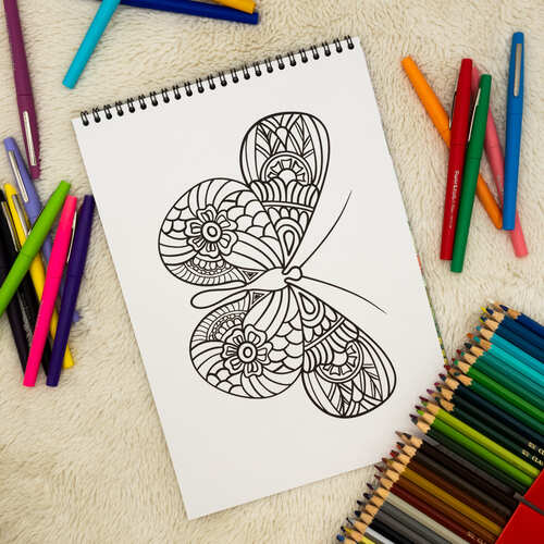 Mandalas Papillons