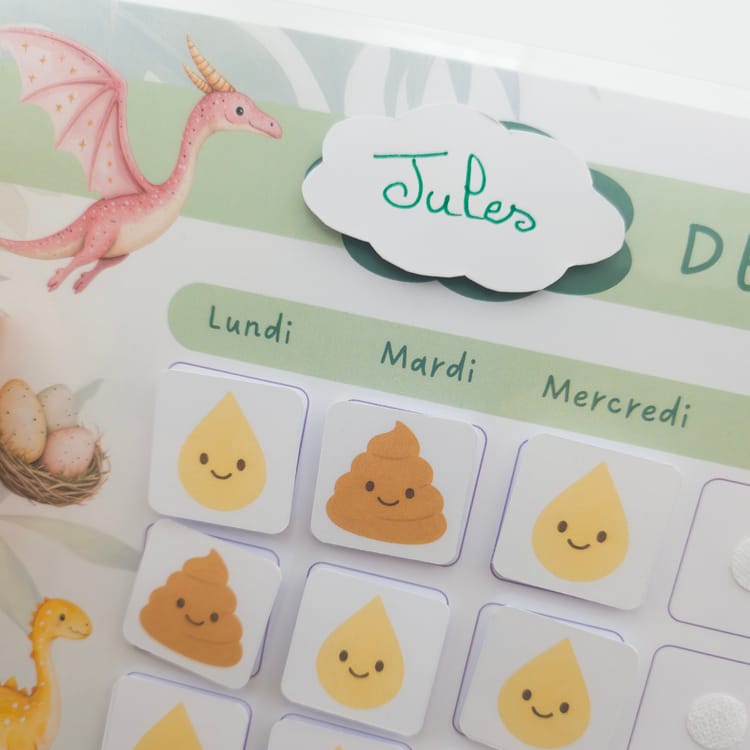 Je deviens propre - Tableau de motivation – Image 2