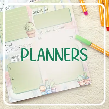 Planners pour votre organisation, en direct de mon atelier en Corrèze.